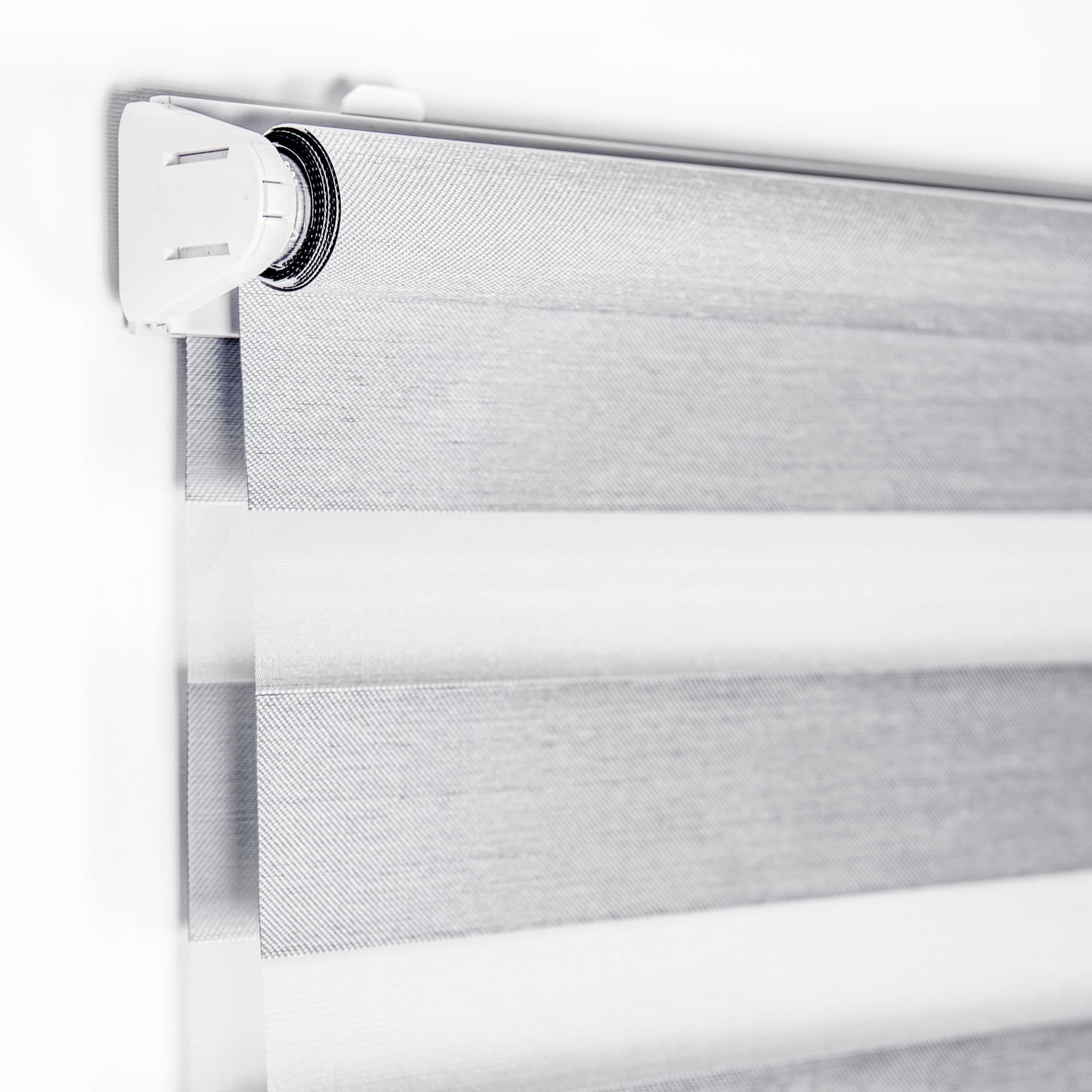 82614503 Штора рулонная день-ночь Miamoza Blackout Rain 55x160 см, цвет серый Santreyd  - Вид №1