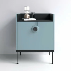 Тумба прикроватная голубая Lago BRAGIN DESIGN LIVING 00-3974655 Голубой