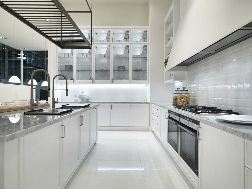 Aster Cucine Лаковая оборудованная кухня с островом Avenue sun-id-1472677 - Вид №1