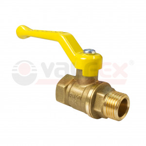 VF.272.LR3.034 Valfex Кран шаровой для газа, ручка-рычаг (внутр.-наруж.)  3/4"
