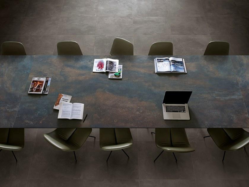 Ceramiche Caesar Стены / напольная плитка из керамогранита под металл Relate sun-id-1456064 - Вид №2