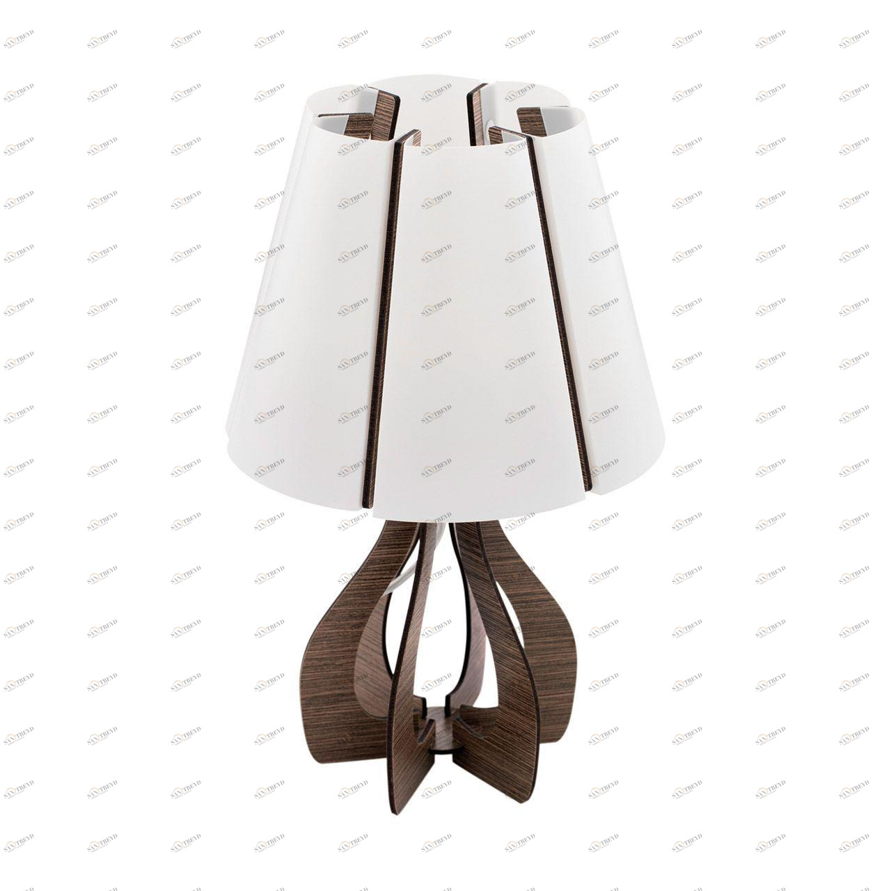 Настольная лампа Eglo Cossano 95795 EGLO ИНТЕРЬЕРНЫЕ 080611 Белый;коричневый 