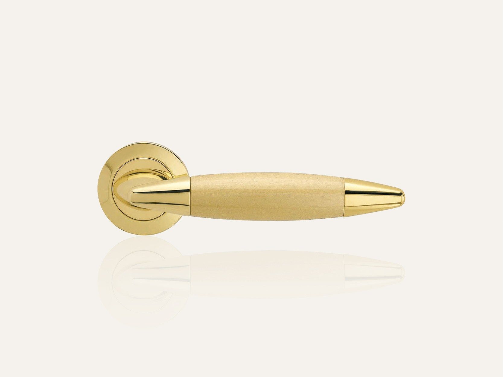 Классическая латунная ручка на розетке с насадкой LINEA CALI' Гавана ARCH-00034006 - Вид №5