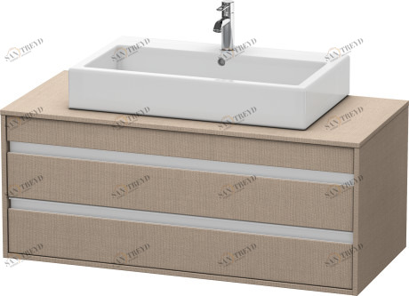 Тумбочка подвесная Ketho #KT6656 1200 x 550 мм Duravit KT665607575