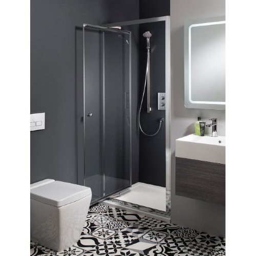 Дверь Infold 1000mm с боковым экраном 900mm Britton Burlington EIDSC1000, ESPSC0900  - Вид №1