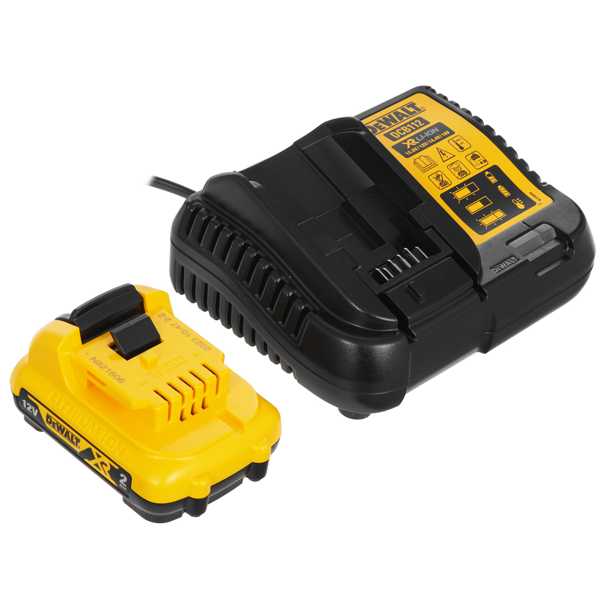 Дрель-шуруповерт DeWalt DCD701D2 XR 10.8/12V 5437876 STDN-0117606 - Вид №7