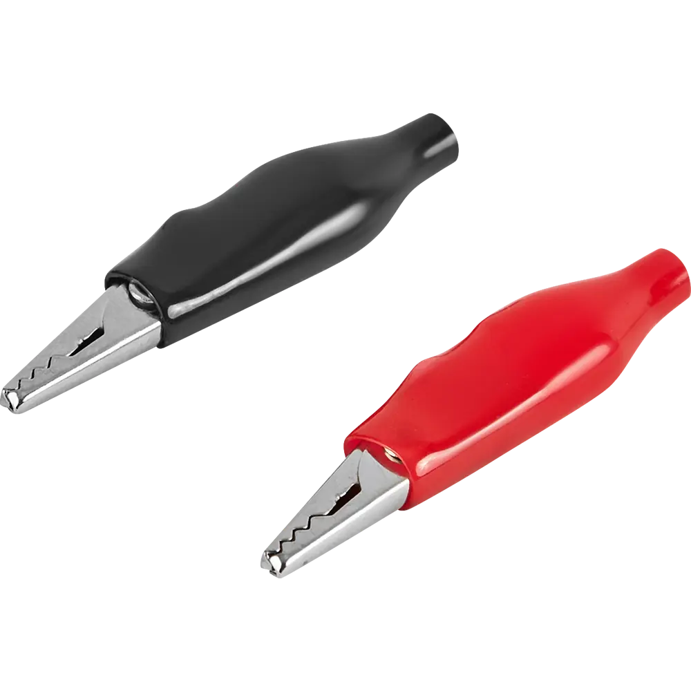 Зажимы-крокодилы Santreyd DAC-5A-40-H2 с изоляцией, 2 шт 87660262 STLM-1116443