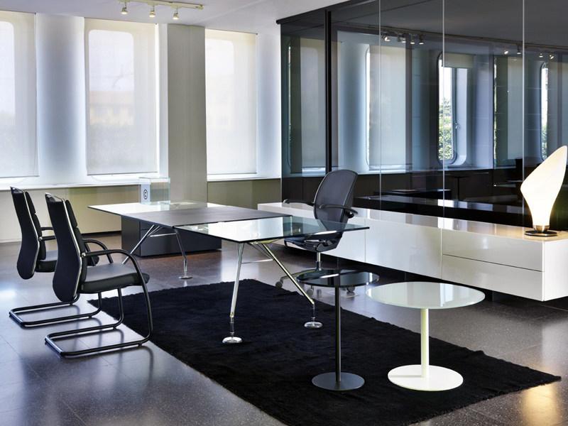 Ares Line Кожаное кресло для руководителя с регулируемой высотой и подлокотниками Link family sun-id-1375686 - Вид №3