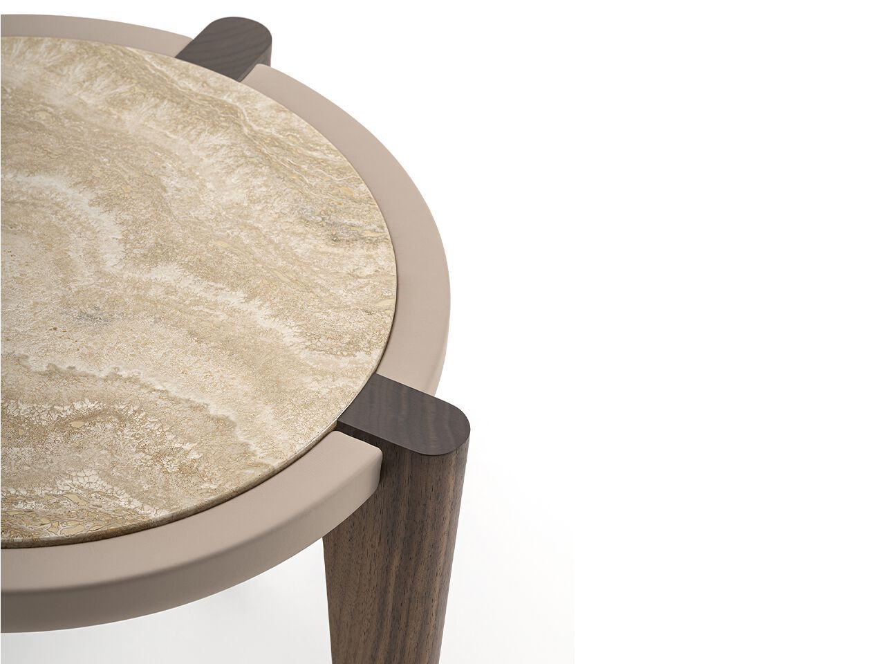 Круглый журнальный столик Turri Kyma ARCH-00132870 - Вид №1