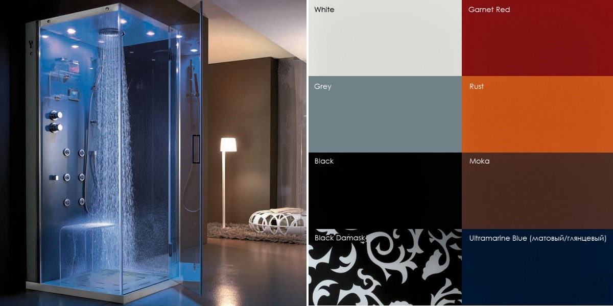 Душевая кабина угловая Tempo INTEGRA 100/100 см 1TPA7S2 Gruppo Geromin - Вид №2