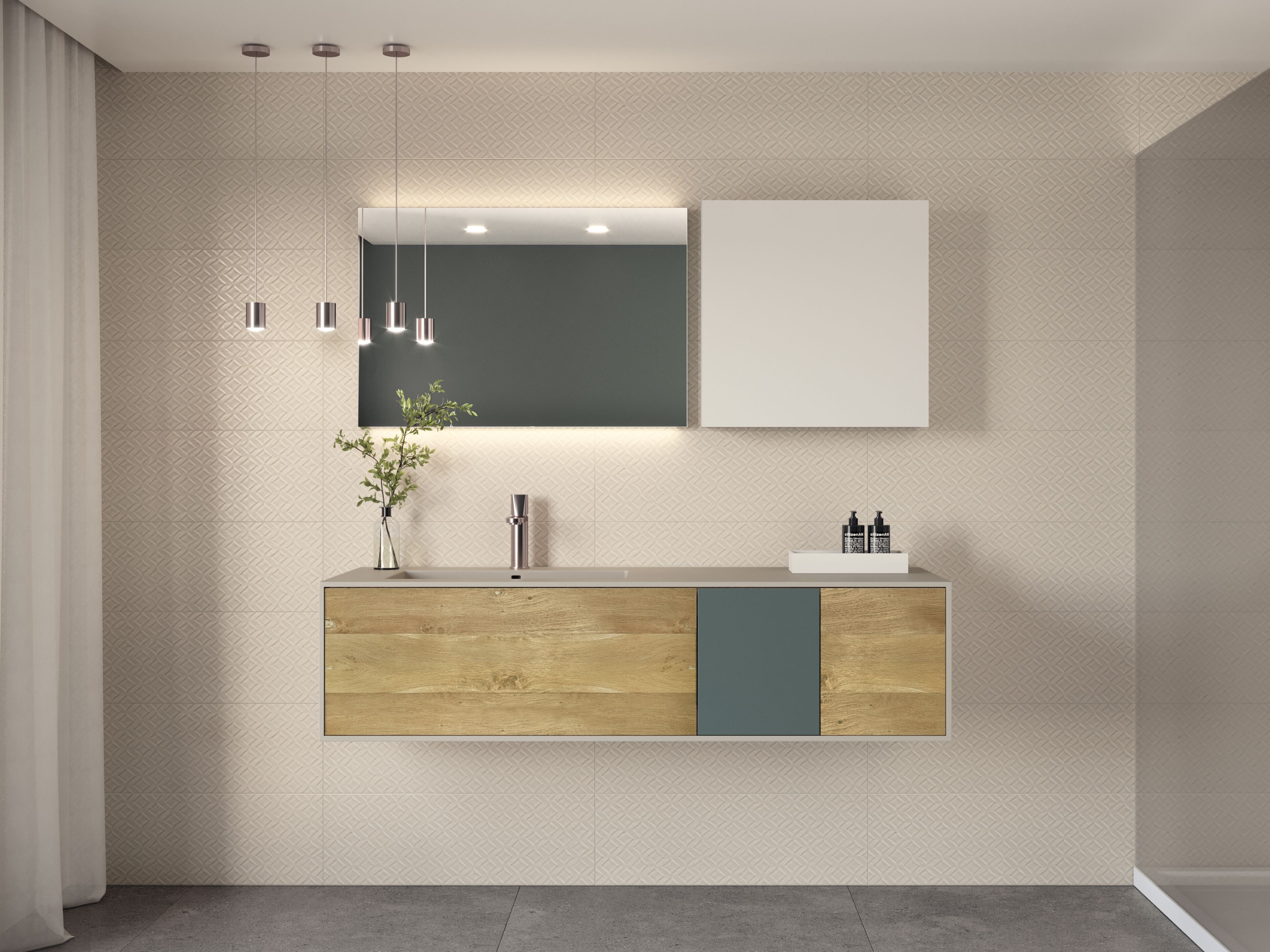 Подвесной умывальник с ящиками Acquapazza PLAY with Matter ARCH-00095537