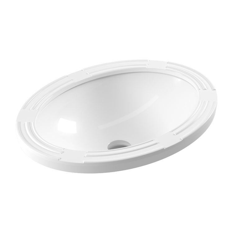 Ps46  PS46 Раковина Poseidon под столешницей 60,5x47см Eca 