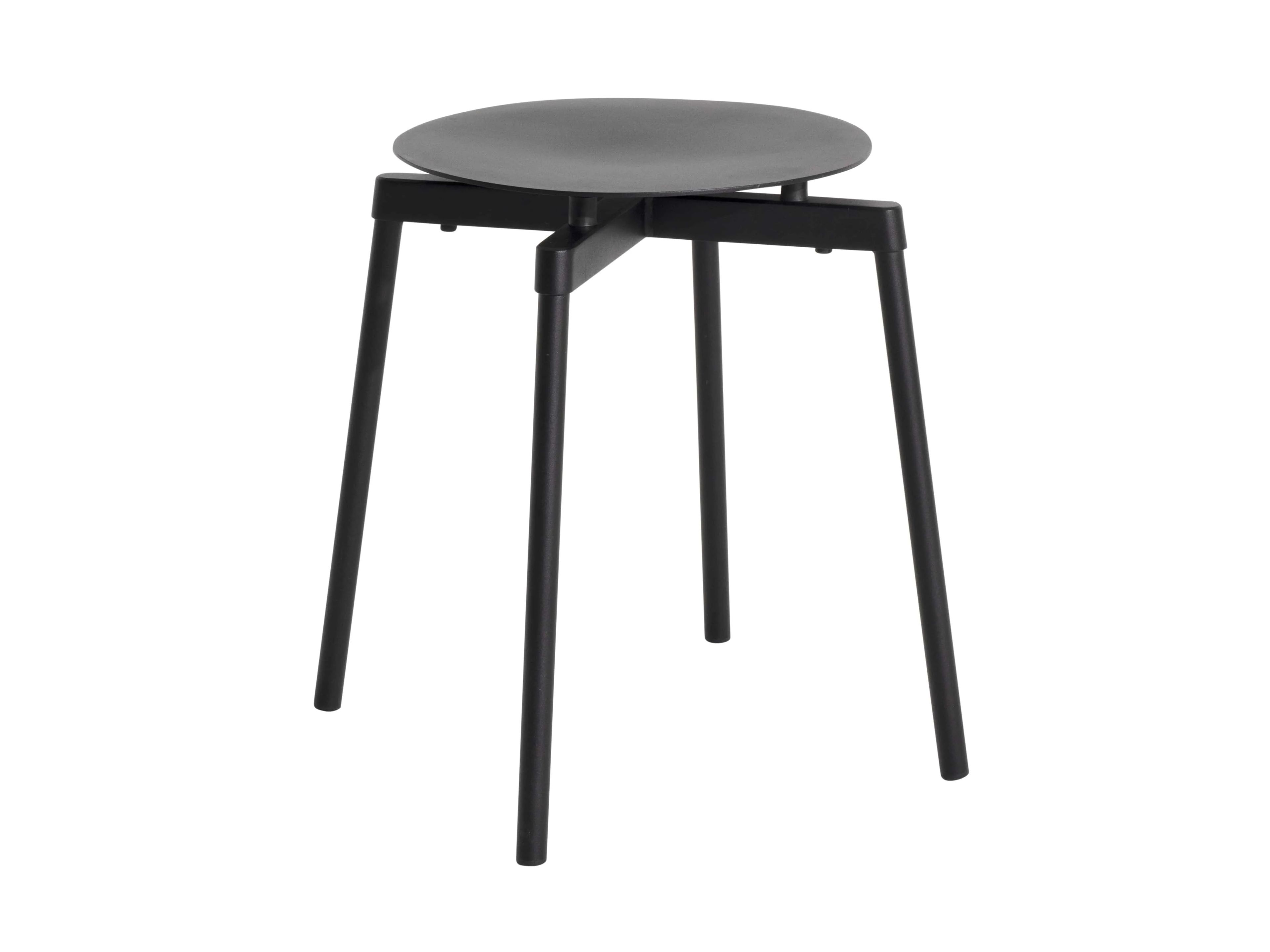 Алюминиевый низкий штабелируемый стул с порошковым покрытием Petite Friture Fromme ARCH-00092847 - Вид №17