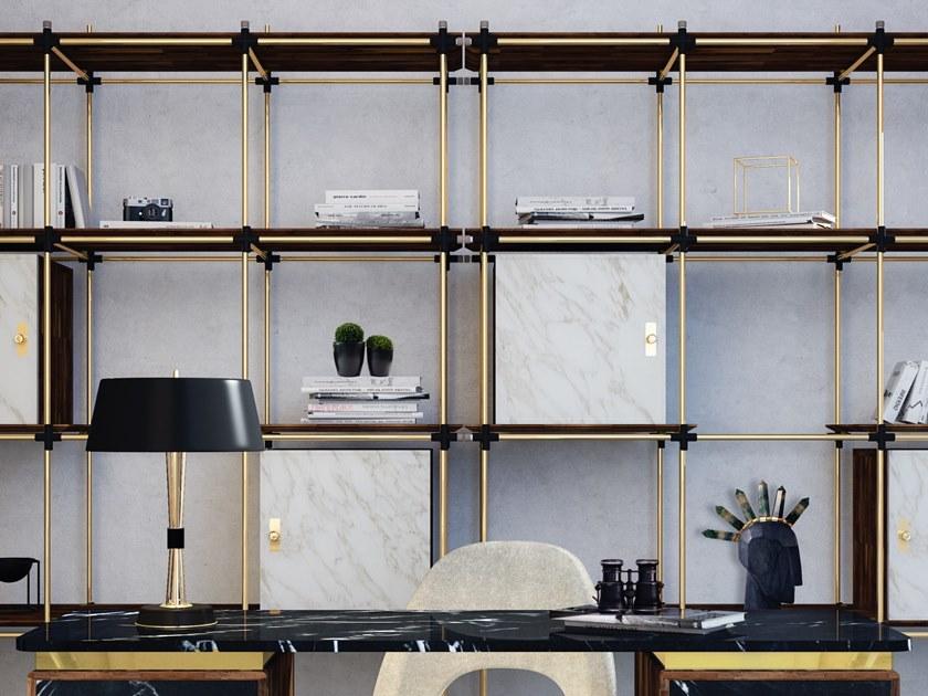 Essential Home Модульный открытый книжный шкаф sun-id-1355757 - Вид №4