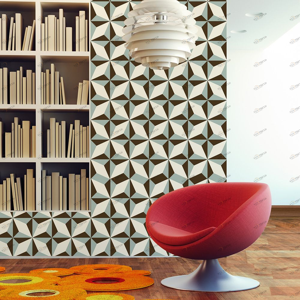 Декор для стен North Star Pattern 8 листов Walplus WM5105X8