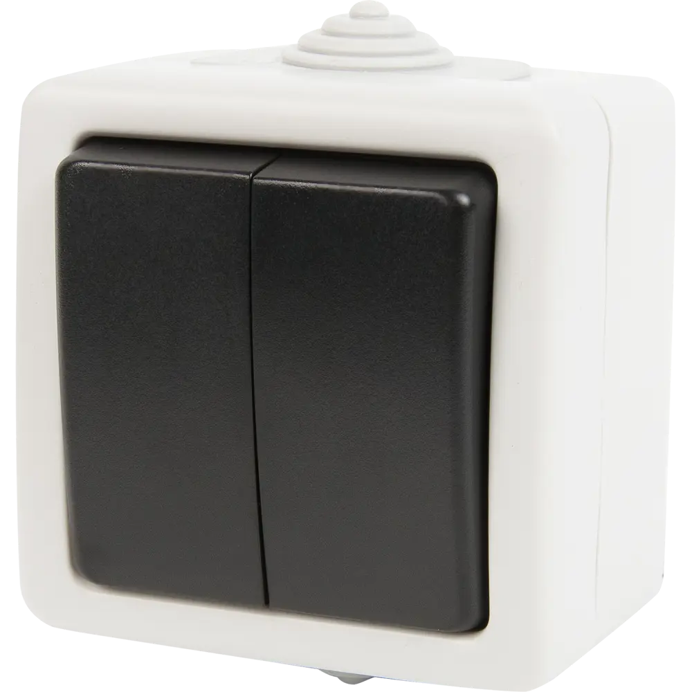 Влагозащищенный переключатель LK Studio Aqua с двумя клавишами 82268423 STLM-0023598 - Вид №1