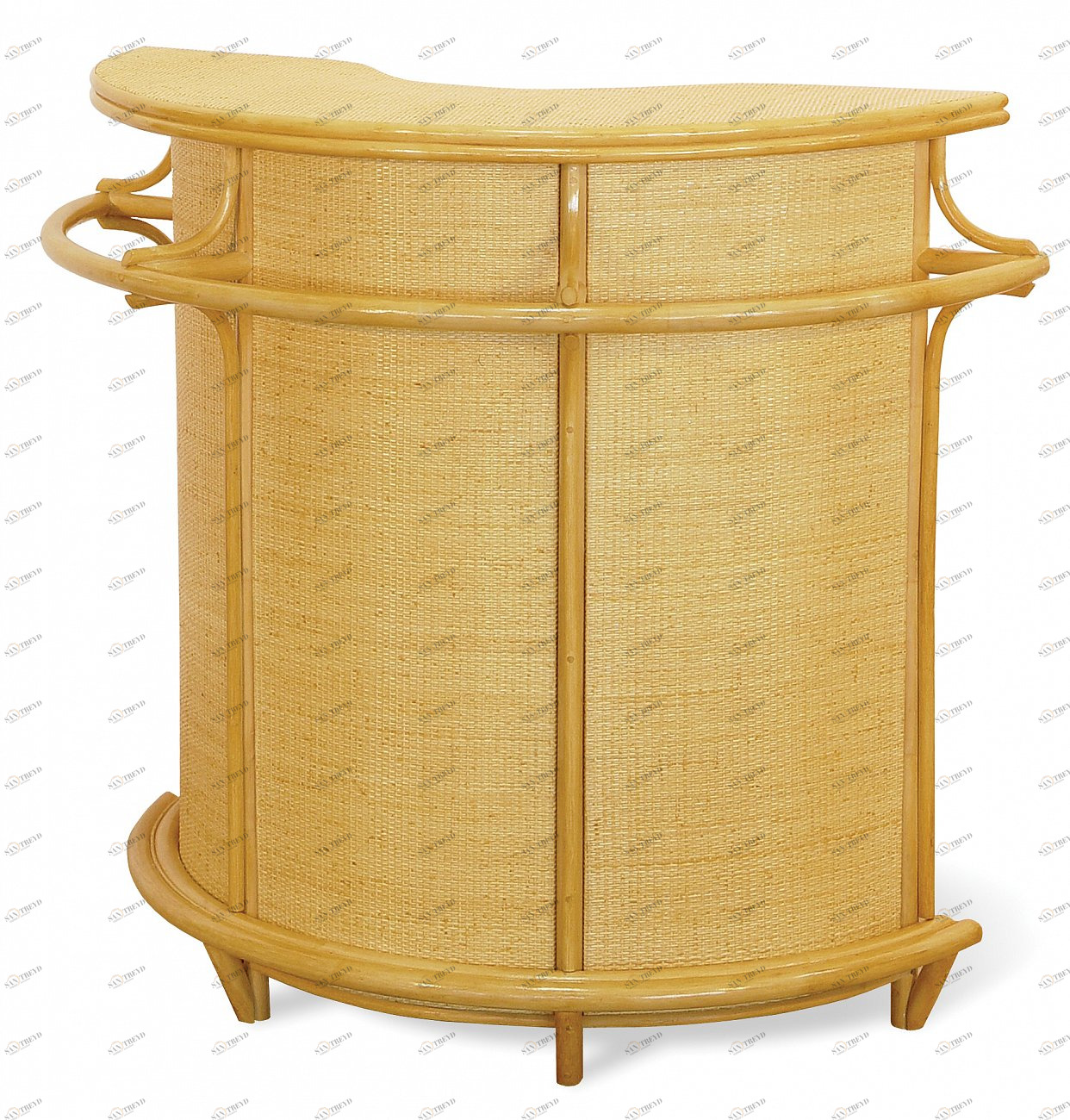 Стойка барная из ротанга 105х130 см мед Calamus Rotan VINOTTI  00-3885488 Желтый 