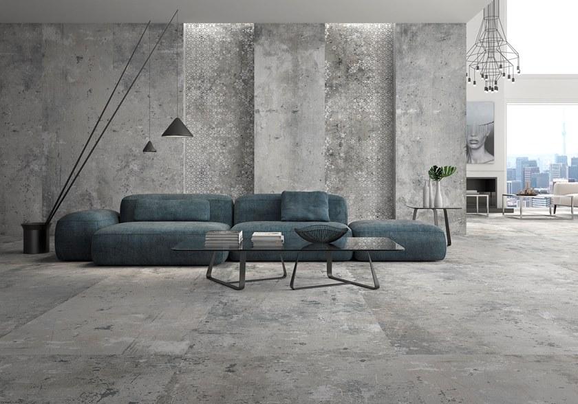 Arklam Настенная керамическая плитка с эффектом бетона для интерьеров 6 mm sun-id-1441634 - Вид №1