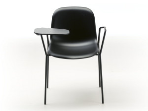 Штабелируемый стул для конференций из полипропилена с опрокидыванием