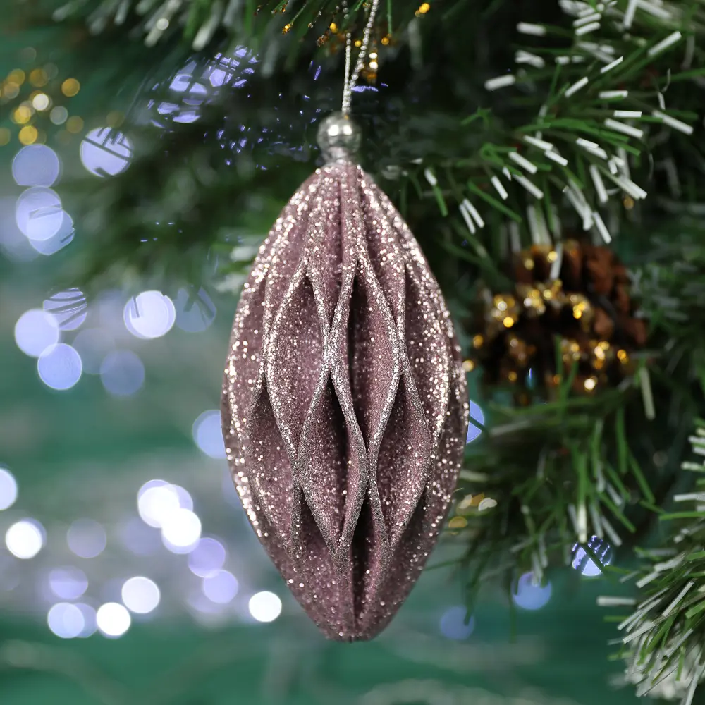 89377729 Новогоднее украшение Фонарик JM241932-3 нежно-розовый STLM-1511256 Santreyd 