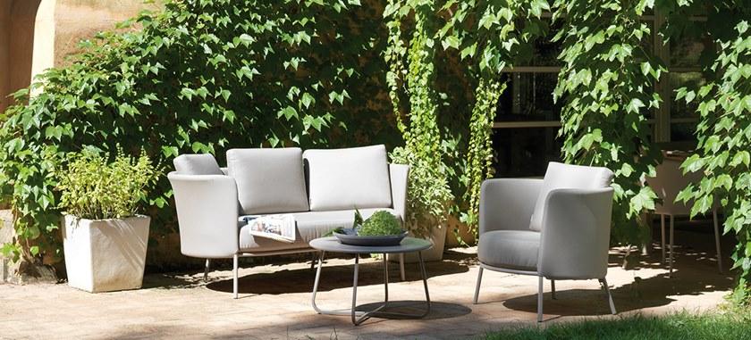 Vermobil 3-х местный тканевый садовый диван Desiree fabric De670 - Вид №2