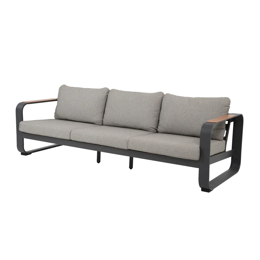 BEGINIA Aldan — садовый комплект с алюминиевым столом, диваном и креслами 89381722 STLM-1577139 - Вид №2