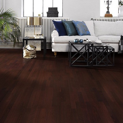 Паркетная доска Синтерос Sinteros шоколадный Бук Натур (Гладкая) 2283х194 мм 3200200003 - Вид №1