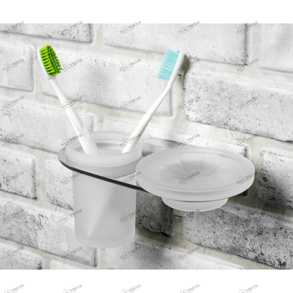 Держатель стакана и мыльницы WasserKRAFT Kammel 8326 sun-id-561316