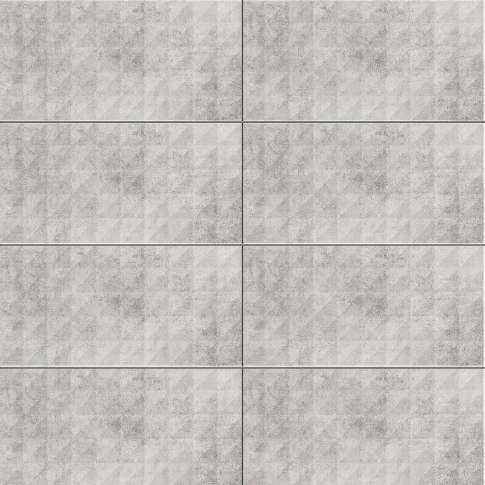 Плитка настенная Culto Asana Cemento H 20x40 см 1.2 м² матовая цвет серый цемент STLM-2000191 - Вид №2