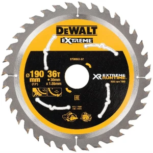 Диск пильный по дереву Dewalt 36T 190x1.55 мм
