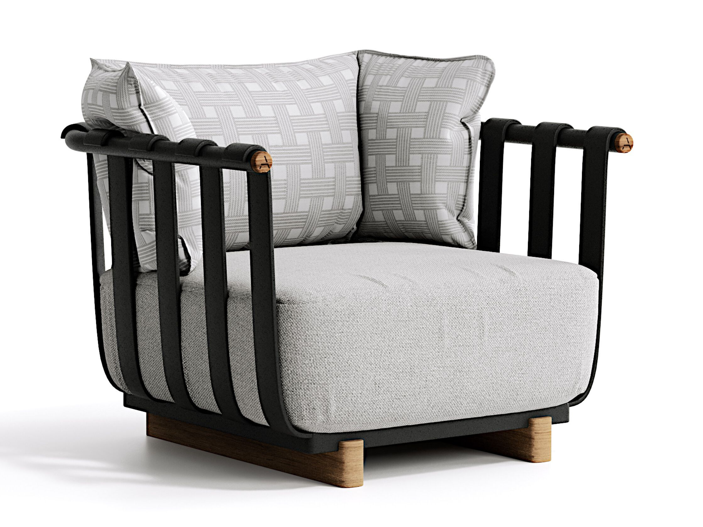 Тканевое садовое кресло с подлокотниками Atmosphera Портофино ARCH-00093988 - Вид №9