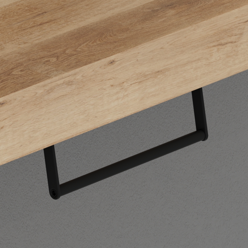 922031 Полотенцедержатель нижний для раковины/полки и подвесной для биде, цвет Черный бархат Kerasan Nolita Италия 