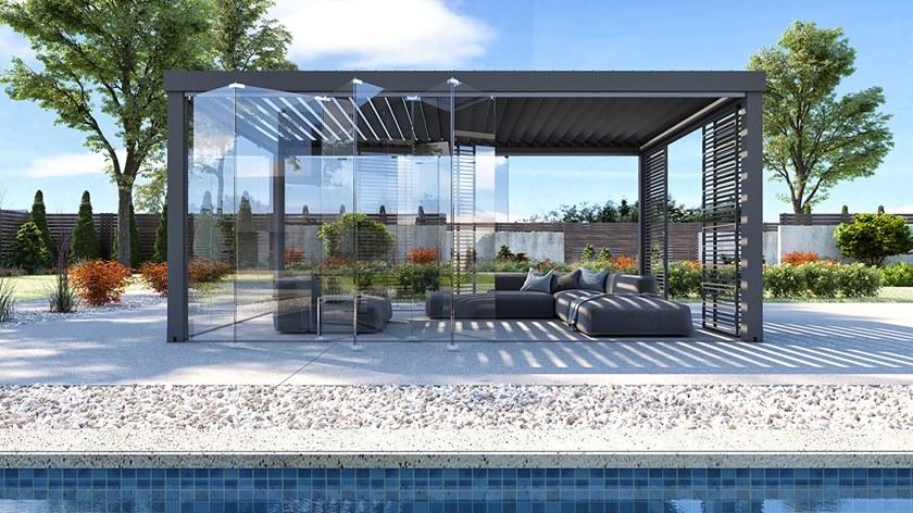 CTA Tende Алюминиевая пергола с регулируемыми планками sun-id-1366160 - Вид №2