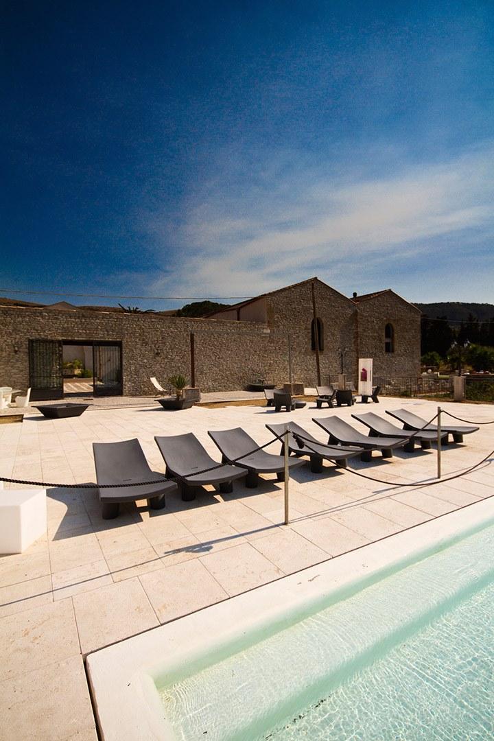 SLIDE Шезлонг из полиэтилена Low lita sun-id-1447002 - Вид №5