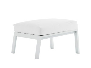 Прямоугольный пуф из ткани