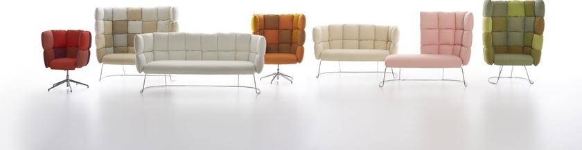 Manerba 3-х местный тканевый диван Undecided sun-id-1505012 - Вид №1