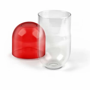 Банка с крышкой красная Sugar Fix FRED&FRIENDS  00-3871445 Красный