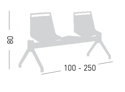 Сиденье на стержне из инженерного пластика GABER Akami ARCH-00114202 - Вид №4