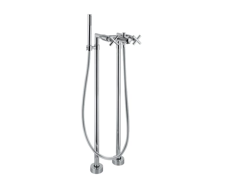 Смеситель для ванны из хромированной латуни Bugnatese Rodos ARCH-00107676