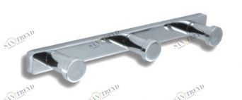 Крючок тройной Novaservis Metalia 4 6443.0 хром 64430