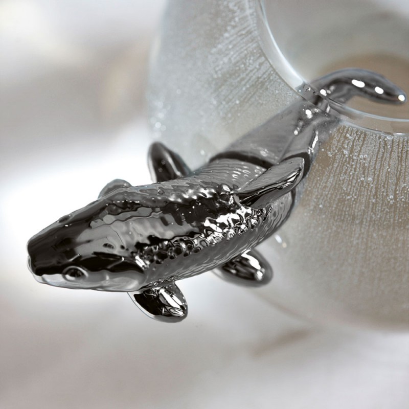 Q363/4X14 Керамическая рыба Adriani e Rossi Оловянный 