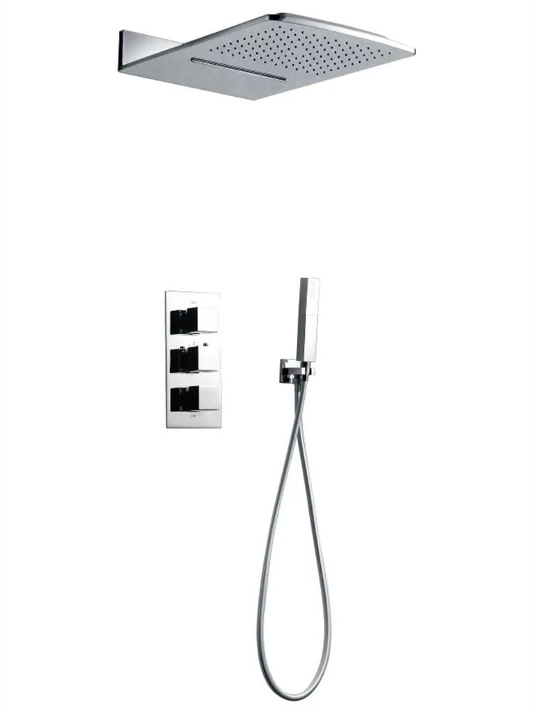 91695954 Душевая стойка Altrobagno Cascata 040101 cr AltroBagnoCascata040101Cr 2 режимная цвет хром STLM-0971439