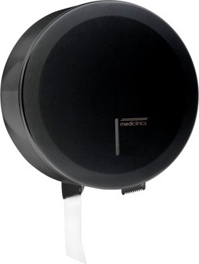 PR2789B Диспенсер для туалетной бумаги Standard-Industrial из стали матового черного цвета mediclinics 