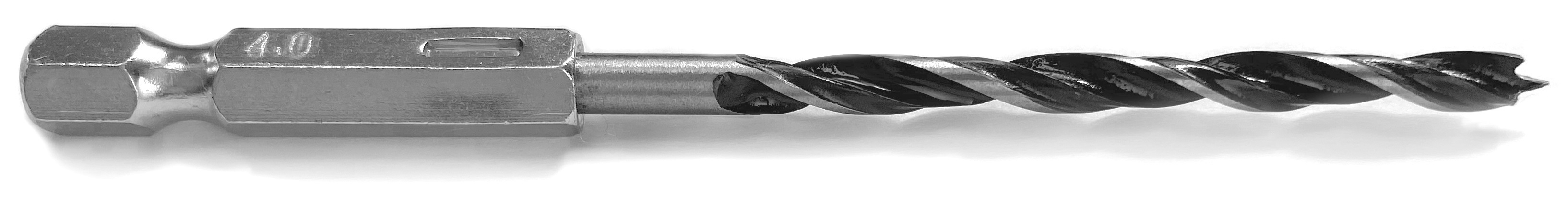 Сверло VIRA по дереву 4 мм с шестигранным хвостовиком 82909844 STLM-0037844 - Вид №1