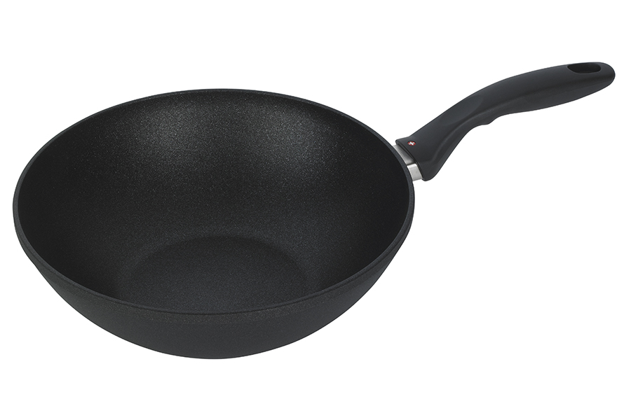 Сковорода-вок индукционная Swiss Diamond со стеклянной крышкой, Ø28 см XD61128IC - Вид №2