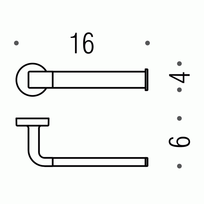 B5208 Держатель туалетной бумаги COLOMBO NORDIC Colombo Design - Вид №2