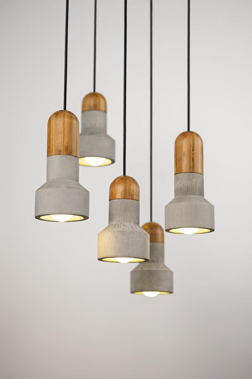 Bentu Design Подвесной светильник из бетона  C12111 /12 /13  - Вид №5