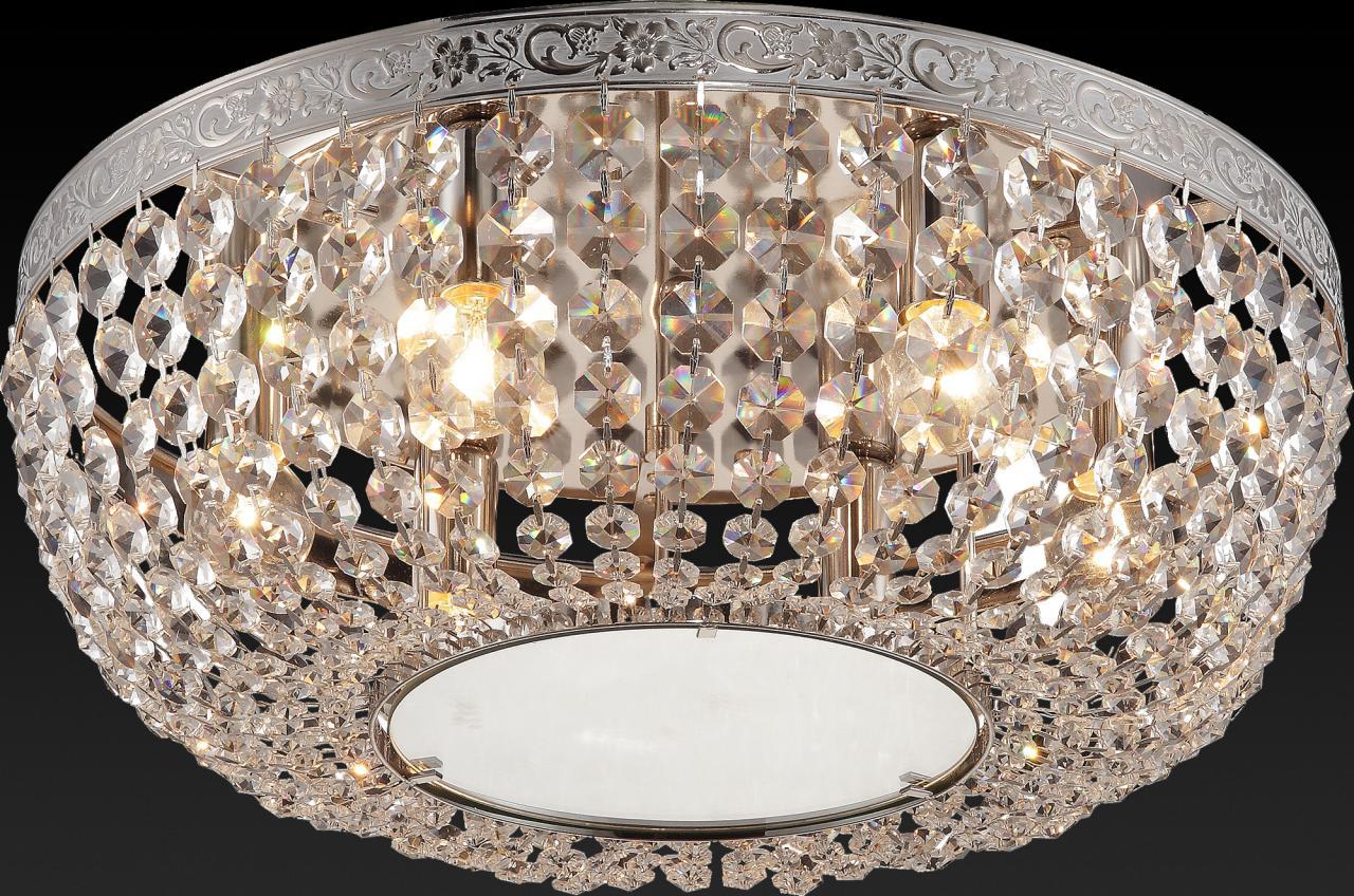 Потолочный светильник Toplight Virginia TL7240X-06WN TOPLIGHT VIRGINIA NICKEL 202113 Белый;серебро  - Вид №2