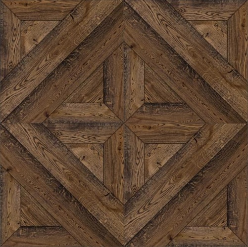 Модульный паркет Da Vinci Тонированный Синчере Дуб Натур с брашью (Текстурированная) 422х422 мм 2600600098 - Вид №1