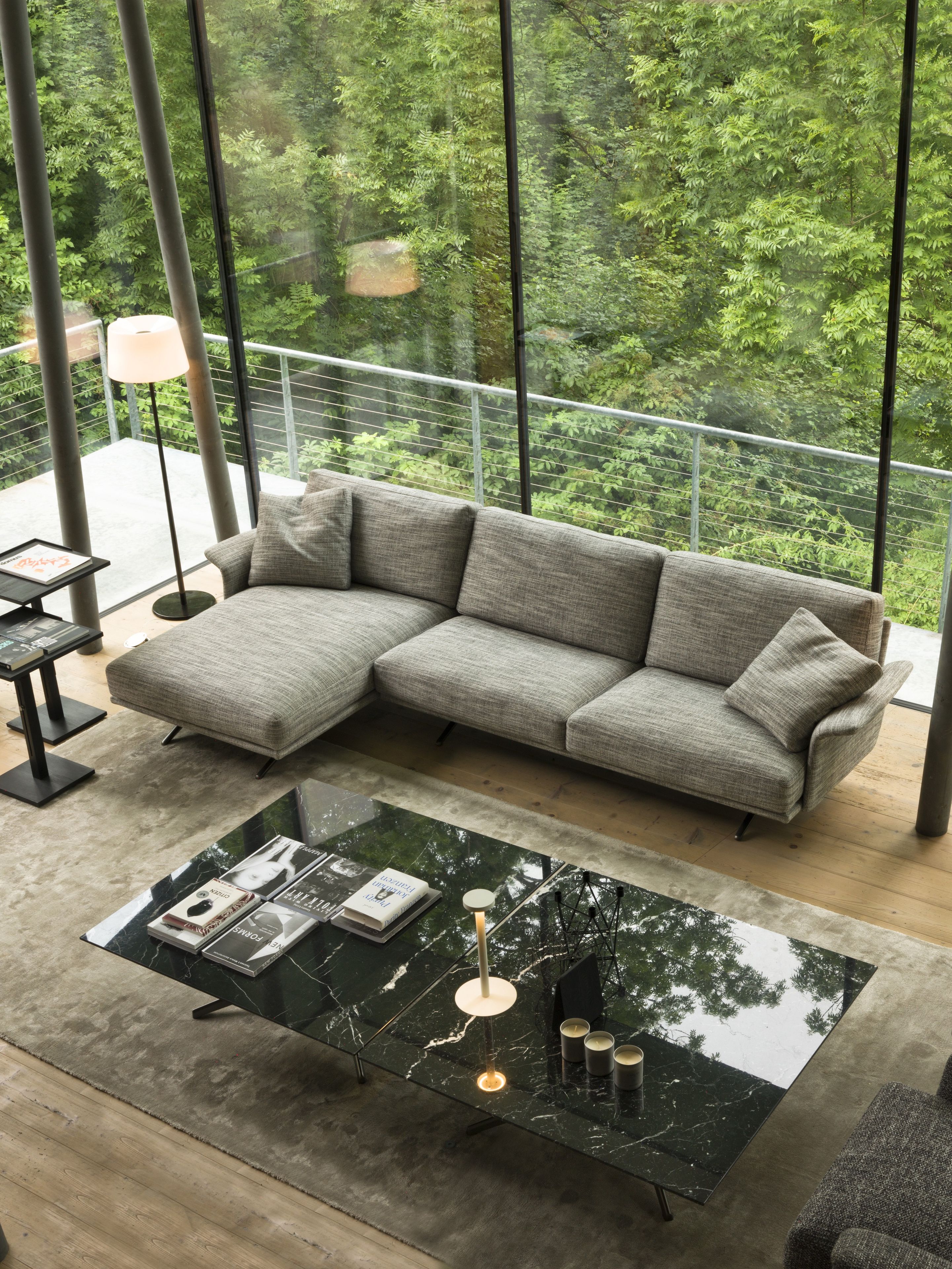 3-местный диван с полуостровом Verzelloni Nilson ARCH-00065618 - Вид №1